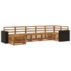 vidaXL Ecksofa Set 7 pcs Natur