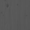 vidaXL Sideboards 2 Stk. Grau 40x35x80 cm Massivholz Kiefer
