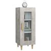 vidaXL Sideboard Betongrau 34,5x34x90 cm Holzwerkstoff