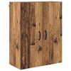 vidaXL Highboard Wandmontiert Altholz 69,5 x 34 x 180 cm Holzwerkstoff
