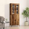 vidaXL Highboard 2 pcs Altholz 69,5 x 34 x 180 cm Holzwerkstoff