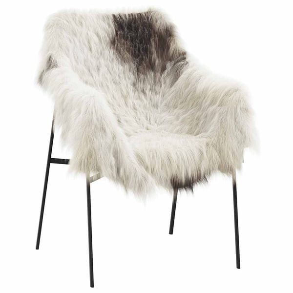 vidaXL Schafpelz Mischfarbe (60-70)x(90-100) cm