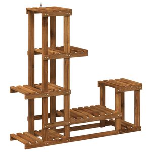 vidaXL Pflanzenst&auml;nder Natur 93,5 x 25 x 91,5 cm Massivholz Akazie