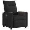 vidaXL Relaxsessel Schwarz Stoff