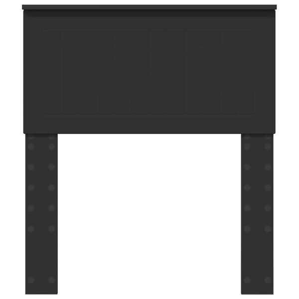 vidaXL Kopfteil Schwarz Eichen-Optik 75 cm Holzwerkstoff