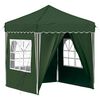 vidaXL Pop-up Partyzelt Gr&uuml;n 195 x 195 x 245 cm Oxford-Stoff