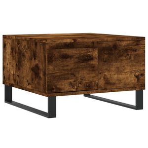 vidaXL Couchtisch R&auml;uchereiche 55x55x36,5 cm Holzwerkstoff