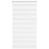 vidaXL Doppelrollo Wei&szlig; 90x150 cm Stoffbreite 85,9 cm Polyester