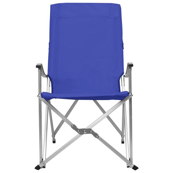 vidaXL Klappbare Campingst&uuml;hle 2 Stk. Blau