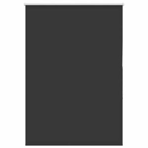 vidaXL Verdunkelungsrollo Schwarz 115x150 cm Stoffbreite 110,7 cm