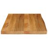 vidaXL Tischplatte mit Baumkante 90x60x2,5 cm Massivholz Mango