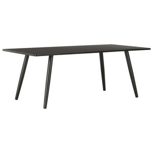 vidaXL Couchtisch Schwarz 120&times;60&times;46 cm