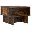 vidaXL Couchtisch Ger&auml;ucherte Eiche 48 x 46 x 35 cm Holzwerkstoff