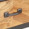 vidaXL Konsolentisch 110x35x75 cm Akazie Massivholz