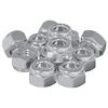 vidaXL Mutter 9574 Stk. Silber M6 x 10 mm Eisen
