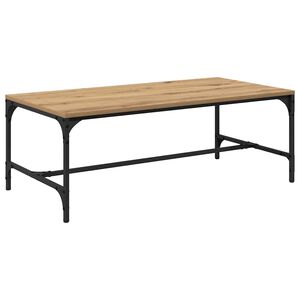 vidaXL Couchtisch Artisan-Eiche 100 x 50 x 35 cm Holzwerkstoff