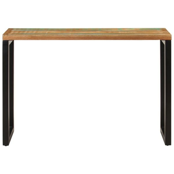 vidaXL Konsolentisch 110x35x75 cm Altholz Massiv