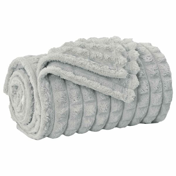 vidaXL Wohndecken 6 pcs Grau 240 x 220 cm Fleece