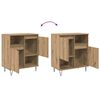 vidaXL Sideboard 2 pcs Artisan-Eiche 60 x 35 x 70 cm