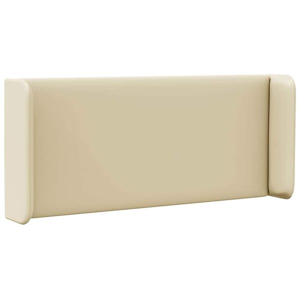 vidaXL Kopfteil Ohr Creme 40,5 x 40,5 x 4 cm PVC