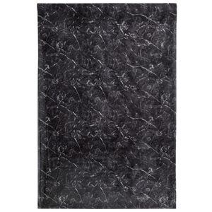 vidaXL M&ouml;belfolie Selbstklebend Marmor-Optik Schwarz 90x500 cm PVC
