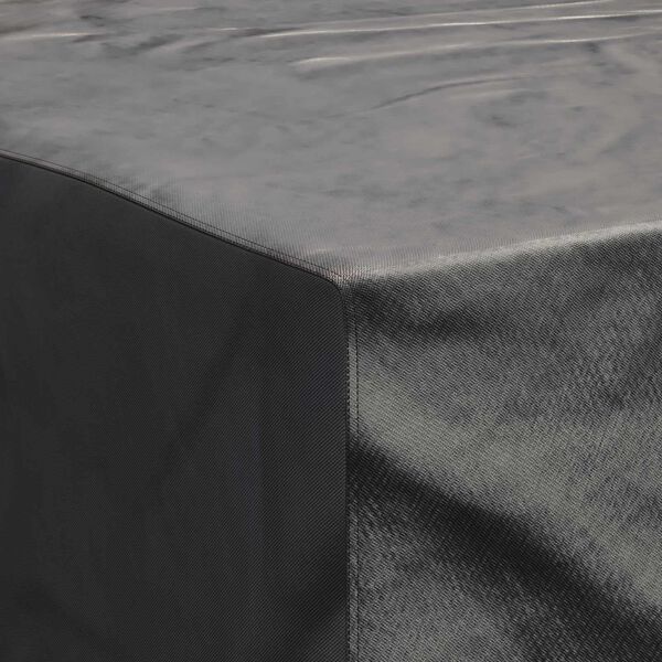 vidaXL M&ouml;belbezug Uni Schwarz 300 x 250 x 70 cm 210D