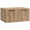 vidaXL Wandmontierter TV-Schrank 59,5 x 41 x 30 cm Artisan-Eiche