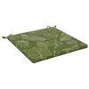 vidaXL Sitzkissen SOEST 100 % Polyester Blattdesign 60 x 60 x 3 cm