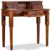 vidaXL Schreibtisch mit 5 Schubladen Massivholz Akazie 90x40x90 cm
