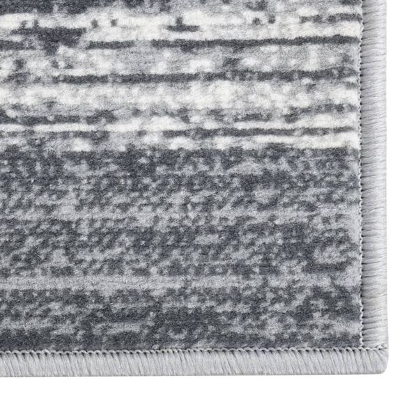 vidaXL Teppichl&auml;ufer BCF Grau 80x350 cm