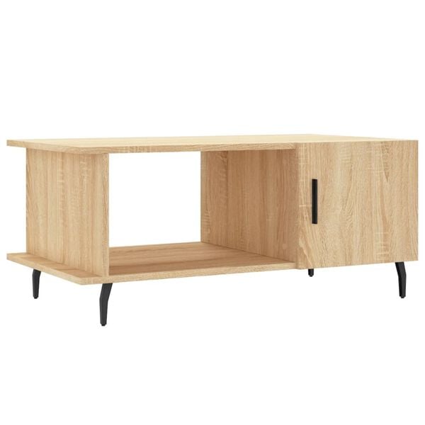 vidaXL Couchtisch Sonoma-Eiche 90x50x40 cm Holzwerkstoff