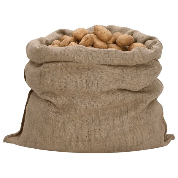 vidaXL Jutes&auml;cke 10 St&uuml;ck 100 x 110 cm 100 % Jute 340 g/m&sup2;