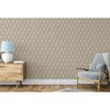 DUTCH WALLCOVERINGS Tapete Geometric Golden und Gr&uuml;n