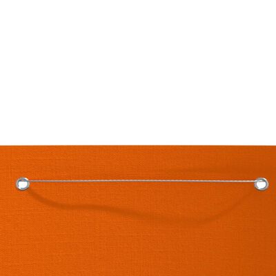 vidaXL Balkon-Sichtschutz Orange 120x240 cm Oxford-Gewebe