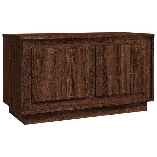 vidaXL TV-Schrank Braun Eichen-Optik 80x35x45 cm Holzwerkstoff
