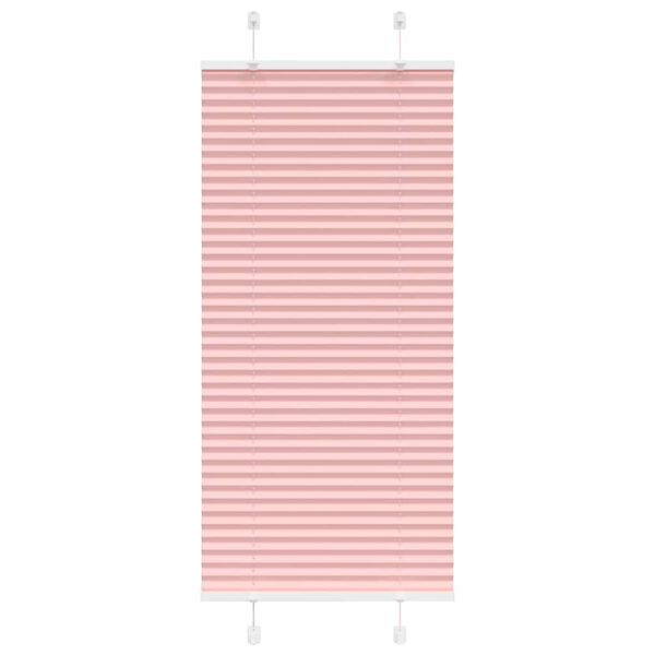 vidaXL Plissee Rosa 60x150 cm Stoffbreite 59,4 cm Polyester