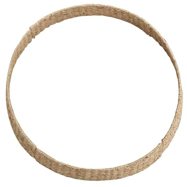 vidaXL Weihnachtsbaumkragen Braun 105 x 105 x 28 cm das Seegras