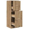 vidaXL Apothekerschrank Artisan-Eiche 40x41x118 cm Holzwerkstoff