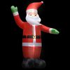 vidaXL LED Weihnachtsmann Aufblasbar mit LEDs Weihnachtsdeko IP44 3 m