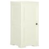 vidaXL Kunststoffschrank 40x43x85,5 cm Holzdesign Vanilleeis