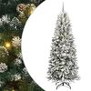 vidaXL K&uuml;nstlicher Weihnachtsbaum Wei&szlig; 210 cm