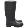 vidaXL Gummistiefel Schwarz Gr&ouml;&szlig;e 40 PVC