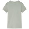 Kinder-T-Shirt Helles Khaki 104