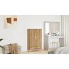 vidaXL Highboard Artisan-Eiche 70x31x115 cm Holzwerkstoff