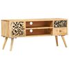vidaXL TV-Schrank 100x30x45 cm Massivholz Mango