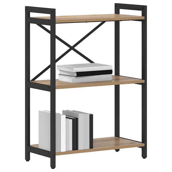 vidaXL B&uuml;cherregal Artisan-Eiche 60 x 30 x 85 cm Holzwerkstoff
