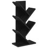 vidaXL Baumb&uuml;cherregal 4-st&ouml;ckig 30 x 18 x 60 cm Holzwerkstoff
