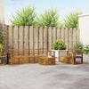 vidaXL Sofagarnituren 7 pcs Natur Massivholz Akazie