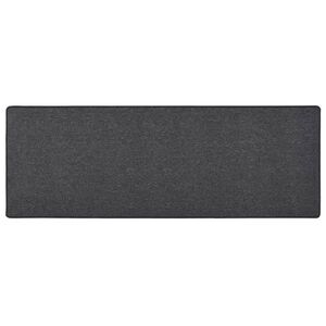 vidaXL Teppichl&auml;ufer Anthrazit 80x250 cm