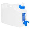 vidaXL Wasserbeh&auml;lter mit Hahn und Seifenspender 10 L Kunststoff